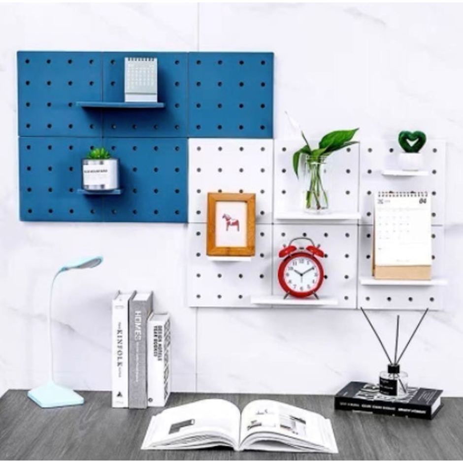 99K HOME DIY Peg Board House Storage Shelves Home Decor Wall Translation missing: id.activerecord.decorators.item_part_image/alt