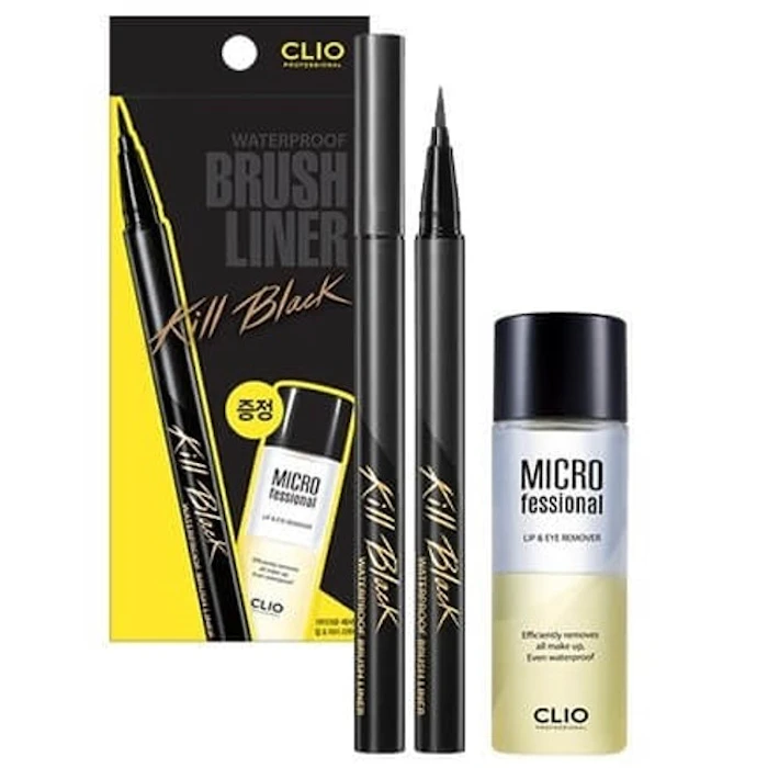 Clio Waterproof Brush Liner Kill Black Set Translation missing: id.activerecord.decorators.item_part_image/alt