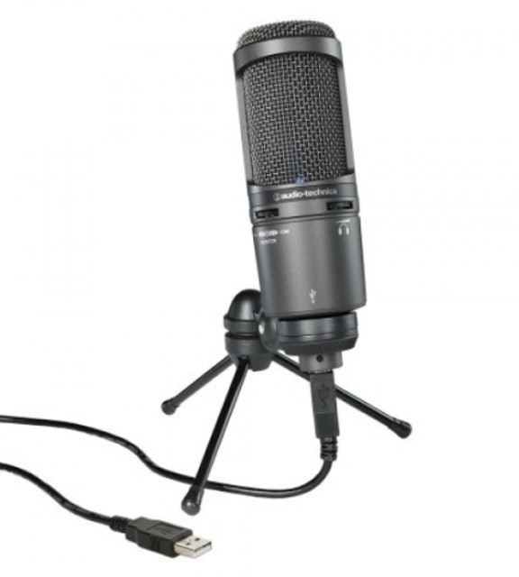 Audio-Technica USB Cardioid Condenser Microphone Translation missing: id.activerecord.decorators.item_part_image/alt
