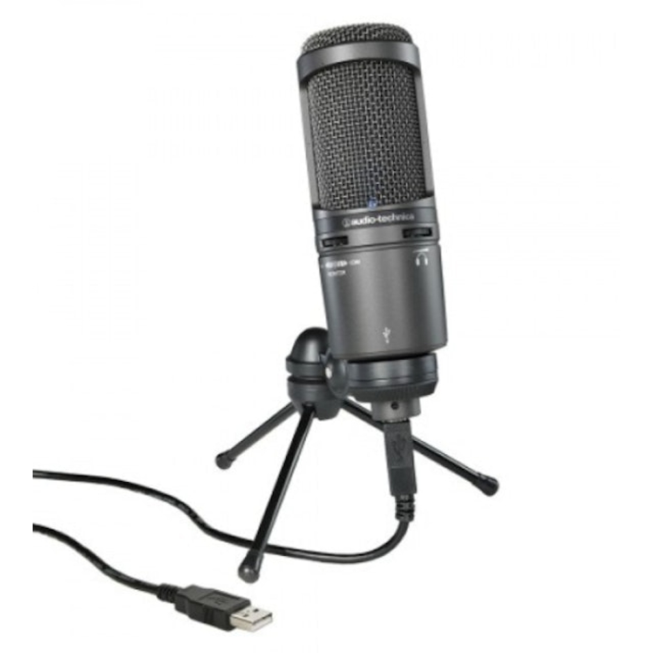 Audio-Technica USB Cardioid Condenser Microphone Translation missing: id.activerecord.decorators.item_part_image/alt
