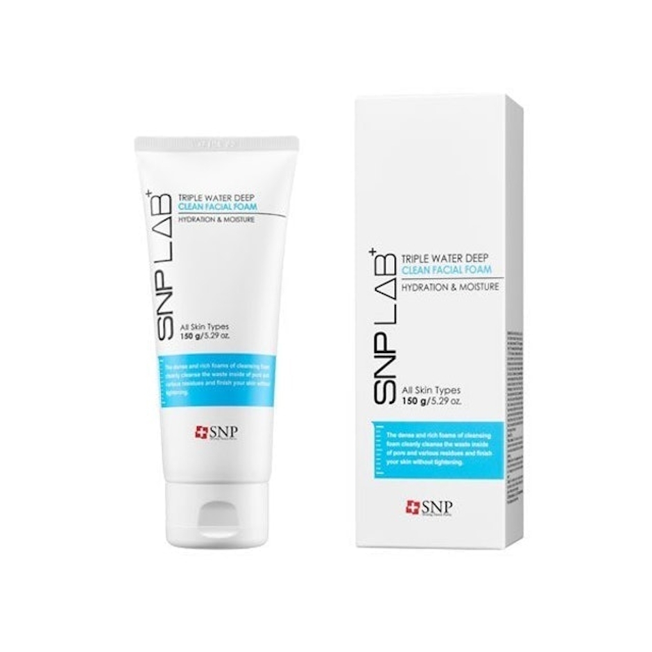 SNP LAB+ Triple Water Deep Clean Facial Foam Translation missing: id.activerecord.decorators.item_part_image/alt