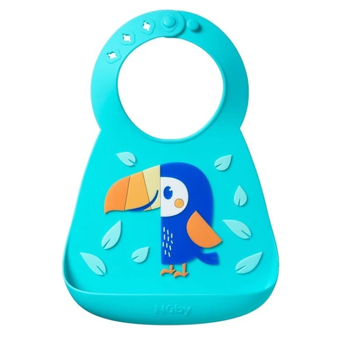 Nuby 3D Silicone Bib Translation missing: id.activerecord.decorators.item_part_image/alt