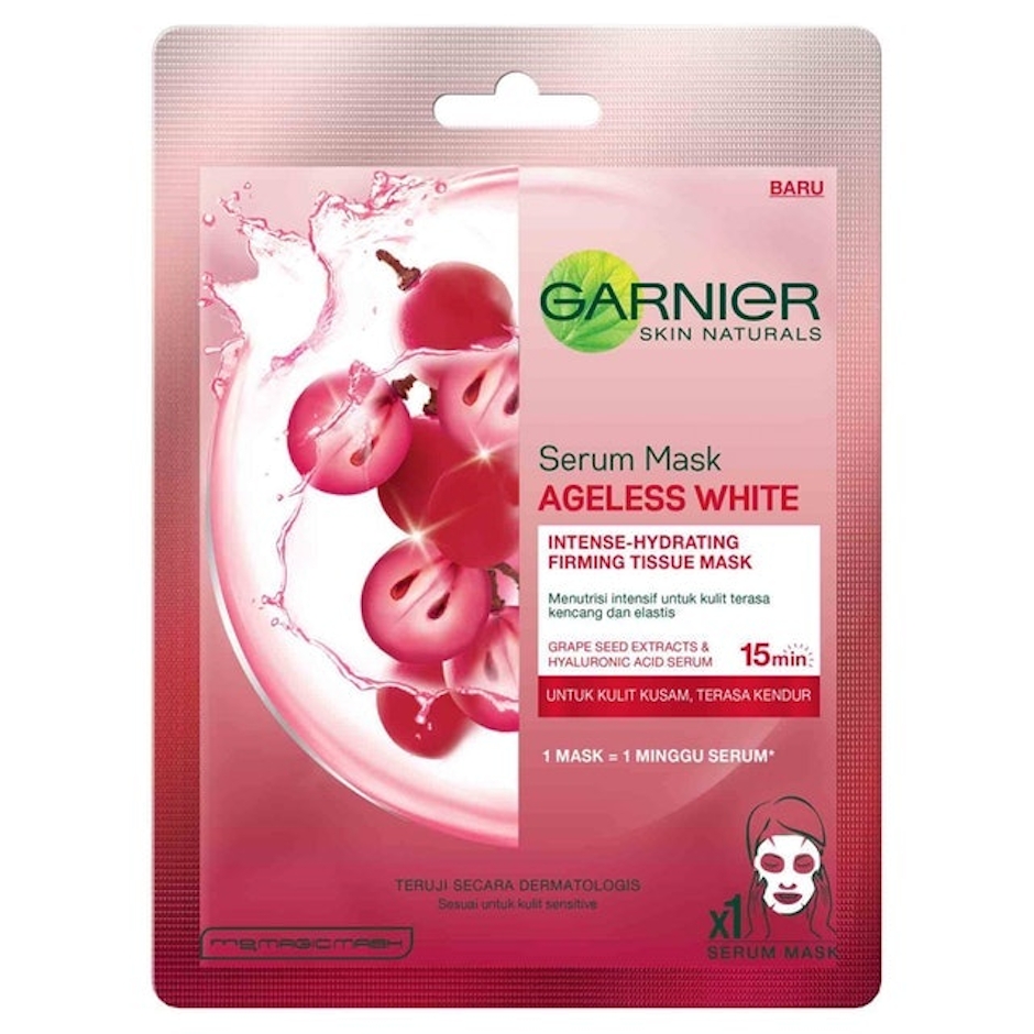 Garnier Serum Mask Ageless White Grape Seed Translation missing: id.activerecord.decorators.item_part_image/alt