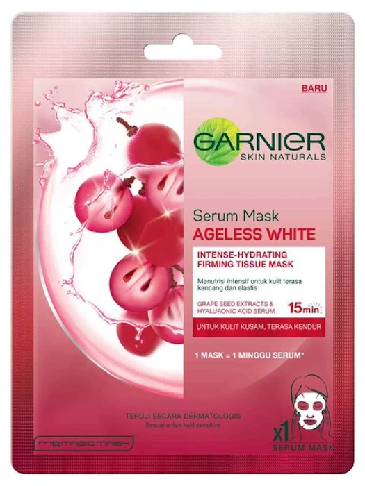 Garnier Serum Mask Ageless White Grape Seed Translation missing: id.activerecord.decorators.item_part_image/alt