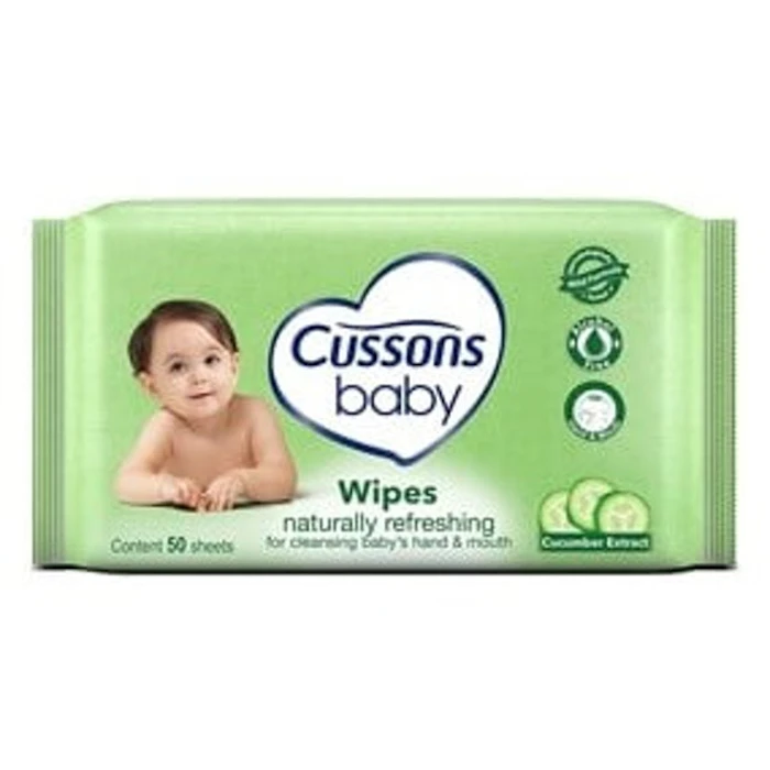 Cussons Baby Naturally Refreshing Baby Wipes Translation missing: id.activerecord.decorators.item_part_image/alt