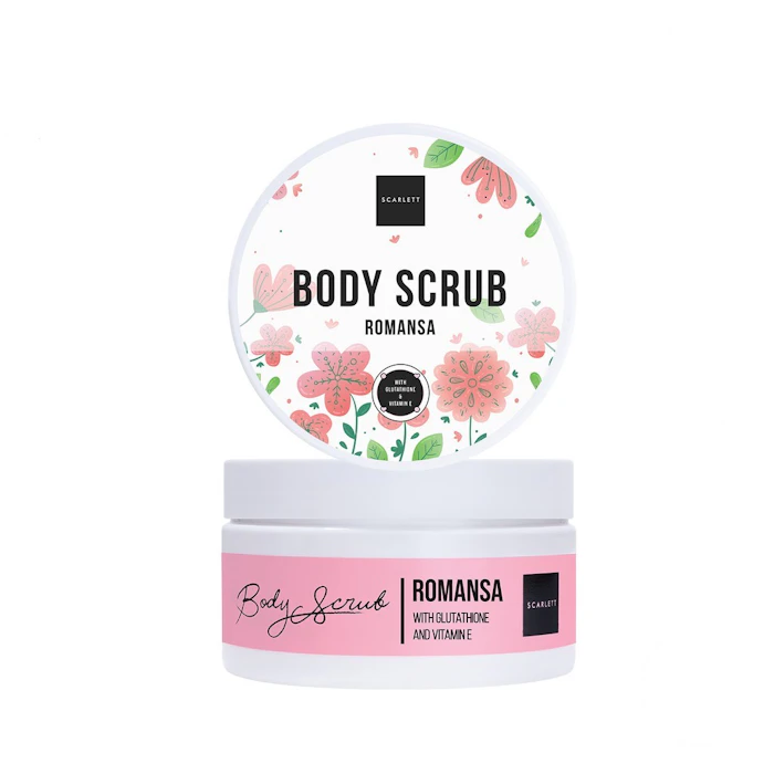 Scarlett Whitening Body Scrub Romansa Translation missing: id.activerecord.decorators.item_part_image/alt
