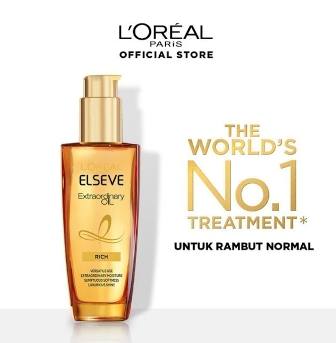 L'Oreal Paris Elvive Extraordinary Oil Gold Hair Treatment Serum Translation missing: id.activerecord.decorators.item_part_image/alt