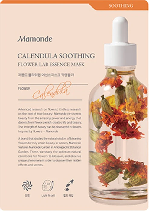 Mamonde Flower Lab Essence Mask - Calendula Soothing Translation missing: id.activerecord.decorators.item_part_image/alt