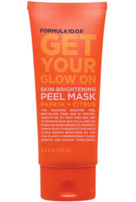 Formula 10.0.6 Get Your Glow On Skin-Brightening Peel Mask Papaya + Citrus Translation missing: id.activerecord.decorators.item_part_image/alt