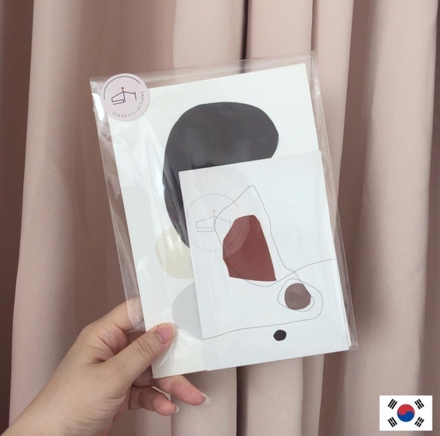 Sohan Collections Korean Wallposter Aesthetict “Geometric package” Translation missing: id.activerecord.decorators.item_part_image/alt