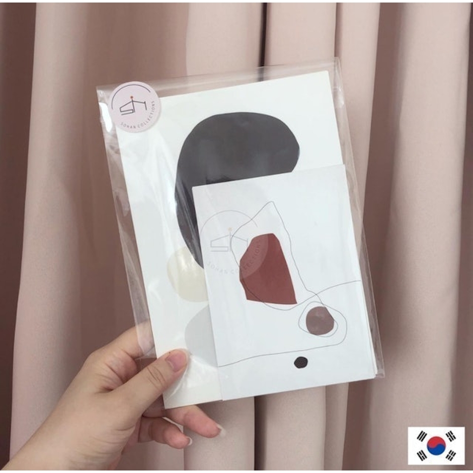 Sohan Collections Korean Wallposter Aesthetict “Geometric package” Translation missing: id.activerecord.decorators.item_part_image/alt