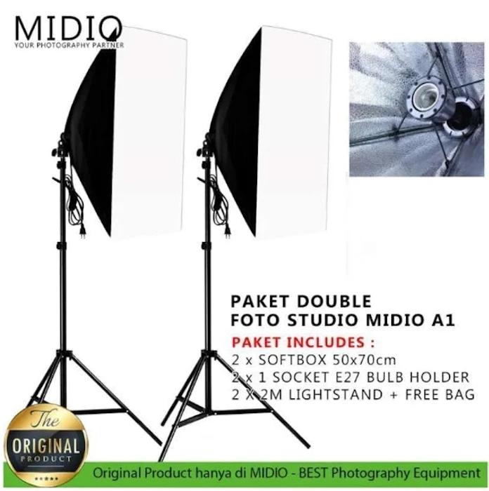 Midio Paket Double Studio Foto Midio A1 Translation missing: id.activerecord.decorators.item_part_image/alt