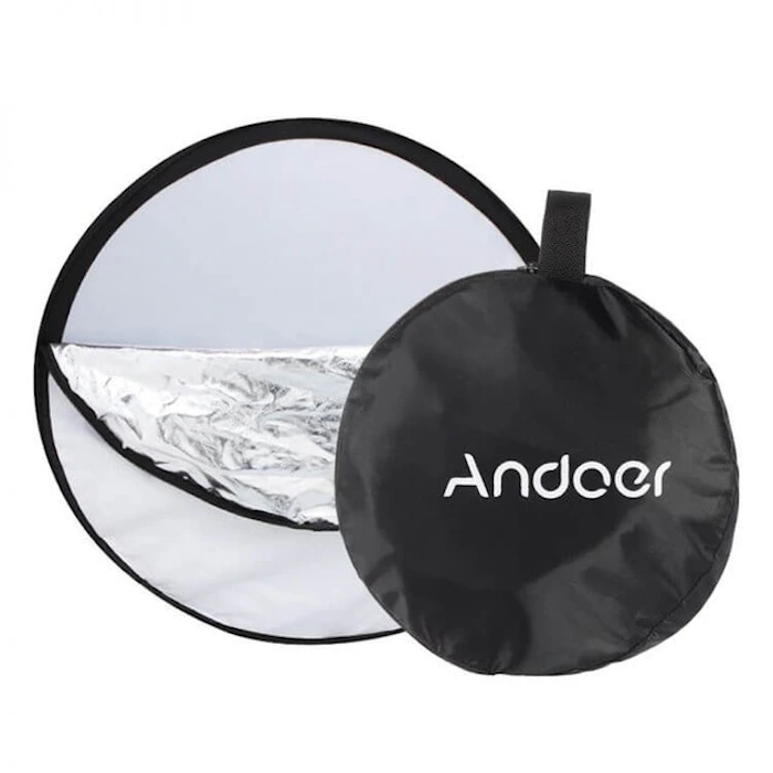 Andoer 24" 60cm Disc 5 in 1 Multi Portable Collapsible Photography Studio Photo Light Reflector Translation missing: id.activerecord.decorators.item_part_image/alt