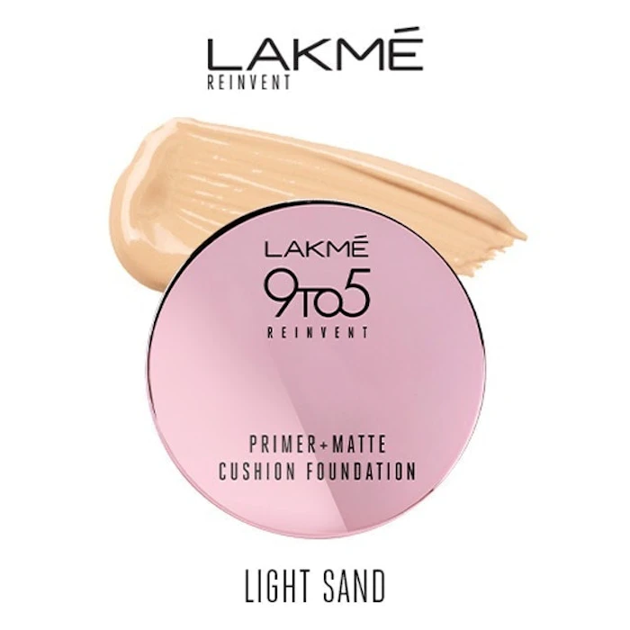 Lakme 9To5 Reinvent Primer + Matte Cushion Foundation Translation missing: id.activerecord.decorators.item_part_image/alt