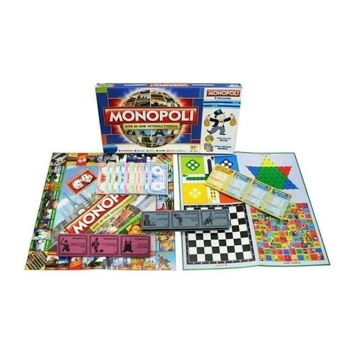 Monopoli Five in One International Translation missing: id.activerecord.decorators.item_part_image/alt