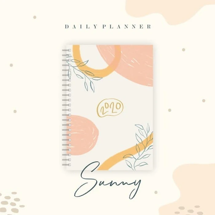 Mr&Mrs Paperie Daily Planner Sunny Translation missing: id.activerecord.decorators.item_part_image/alt