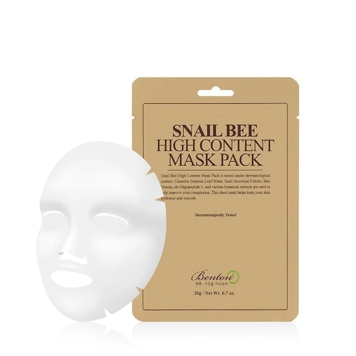 Benton Snail Bee High Content Mask Pack Translation missing: id.activerecord.decorators.item_part_image/alt