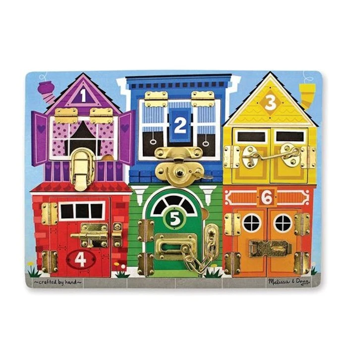 Melissa & Doug Wooden Latches Board Translation missing: id.activerecord.decorators.item_part_image/alt