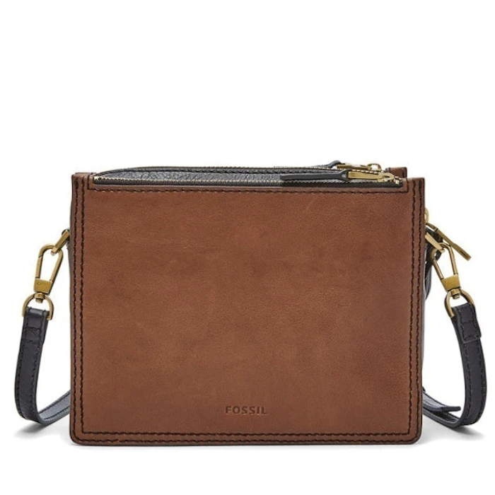 Fossil Campbell Crossbody - Brown Translation missing: id.activerecord.decorators.item_part_image/alt