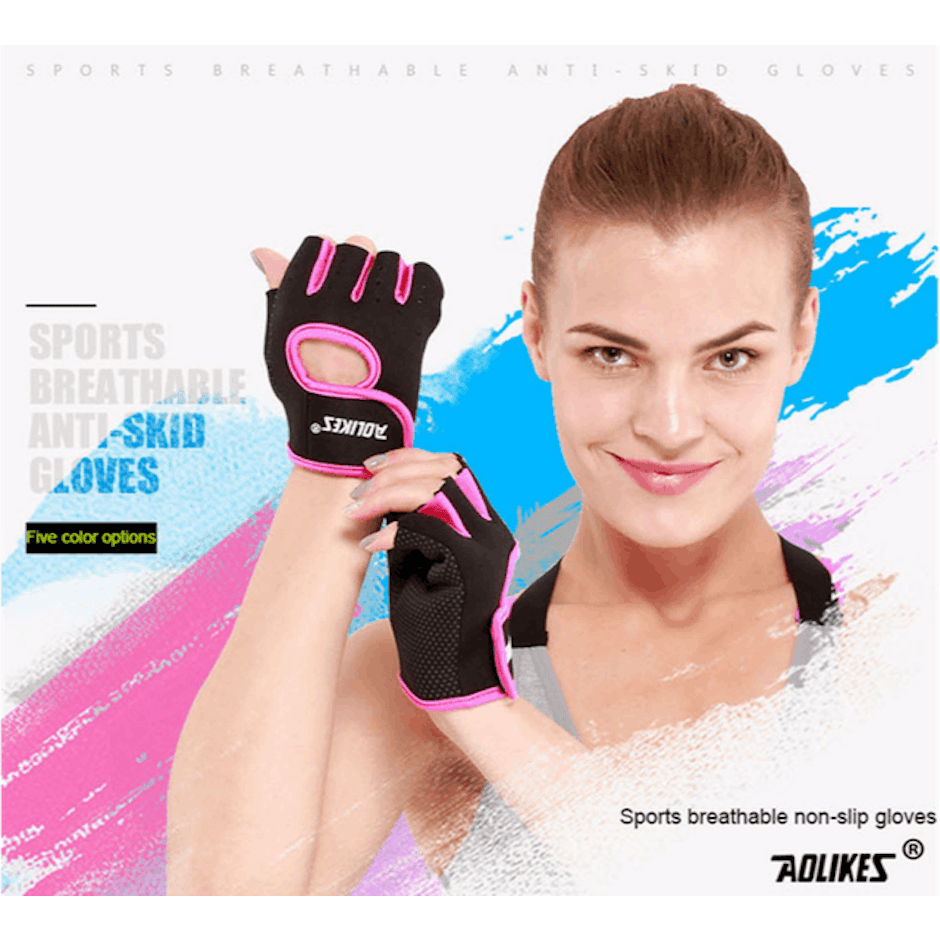 AOLIKES 1678 Gym Gloves Translation missing: id.activerecord.decorators.item_part_image/alt
