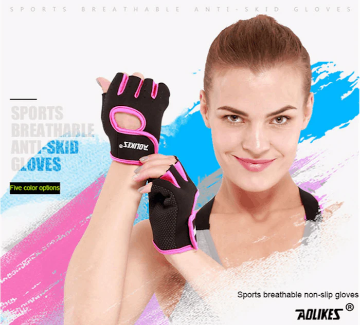 AOLIKES 1678 Gym Gloves Translation missing: id.activerecord.decorators.item_part_image/alt