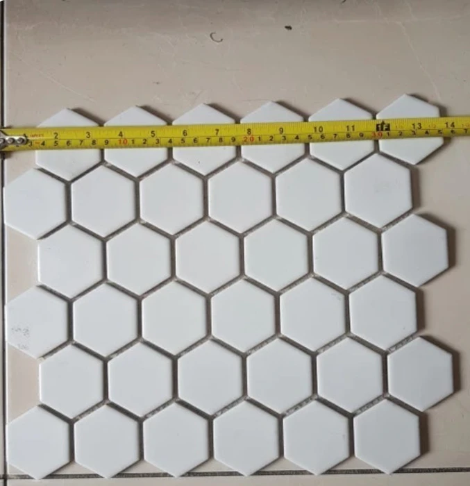 Mozaik Keramik Hexagon 5 cm Translation missing: id.activerecord.decorators.item_part_image/alt