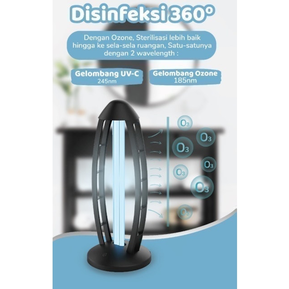IVLY Nature UVC + Ozone Disinfection Lamp Translation missing: id.activerecord.decorators.item_part_image/alt
