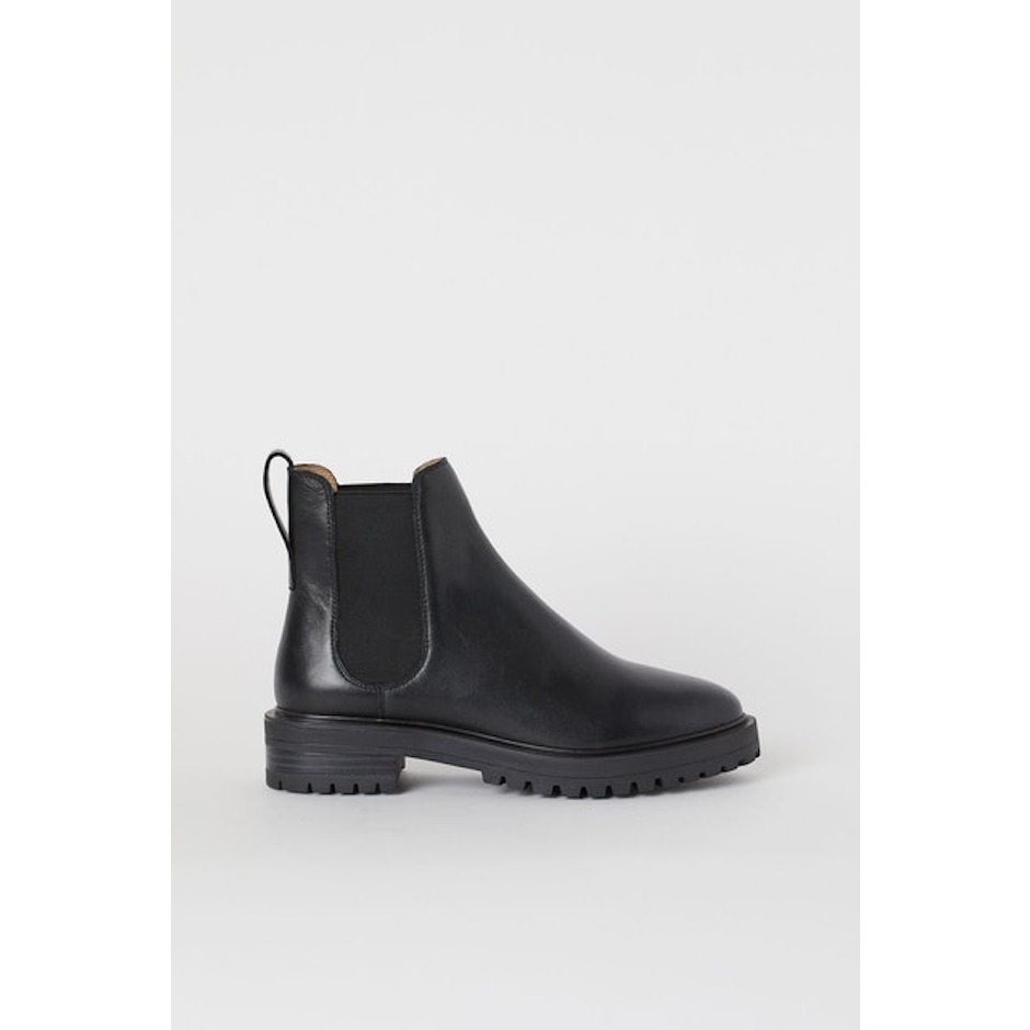 H&M Leather Chelsea Boots Translation missing: id.activerecord.decorators.item_part_image/alt