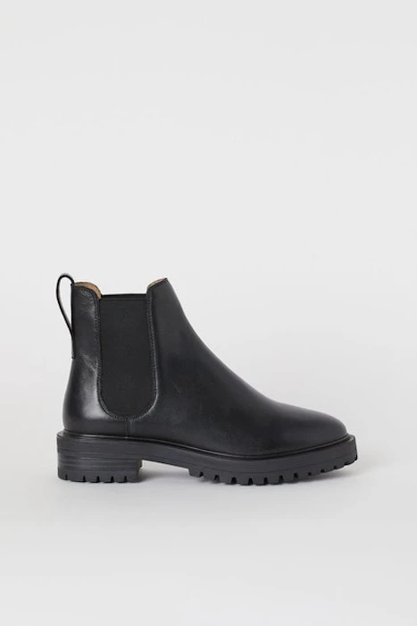 H&M Leather Chelsea Boots Translation missing: id.activerecord.decorators.item_part_image/alt