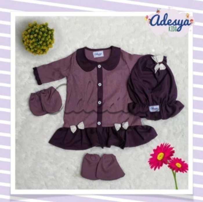 Adesya Kids Gamis Bayi Newborn Aysa Translation missing: id.activerecord.decorators.item_part_image/alt