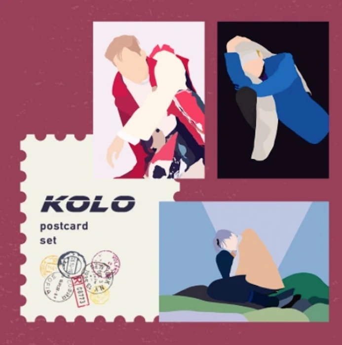 another.bloom Kai KOLO Postcard Set Translation missing: id.activerecord.decorators.item_part_image/alt