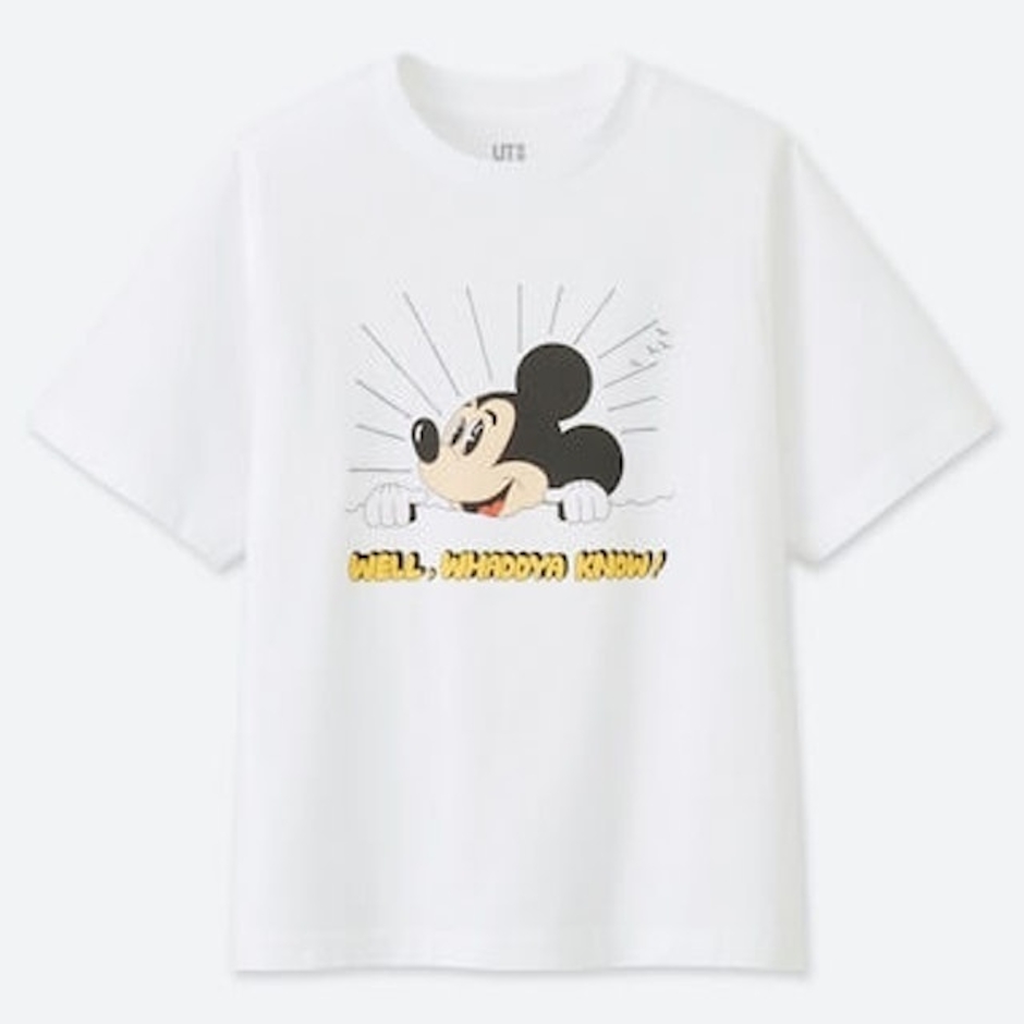 Uniqlo Women Mickey Art UT Jeremyville (Short-Sleeve Graphic T-Shirt) Translation missing: id.activerecord.decorators.item_part_image/alt
