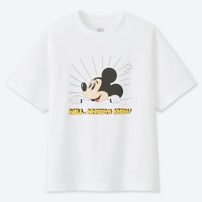Uniqlo Women Mickey Art UT Jeremyville (Short-Sleeve Graphic T-Shirt) Translation missing: id.activerecord.decorators.item_part_image/alt
