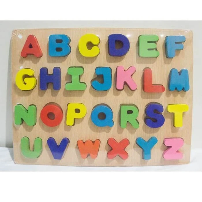 Puzzle Kayu Alphabet Huruf Timbul Translation missing: id.activerecord.decorators.item_part_image/alt