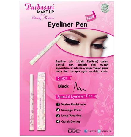 Purbasari Eyeliner Pen Daily Series Translation missing: id.activerecord.decorators.item_part_image/alt