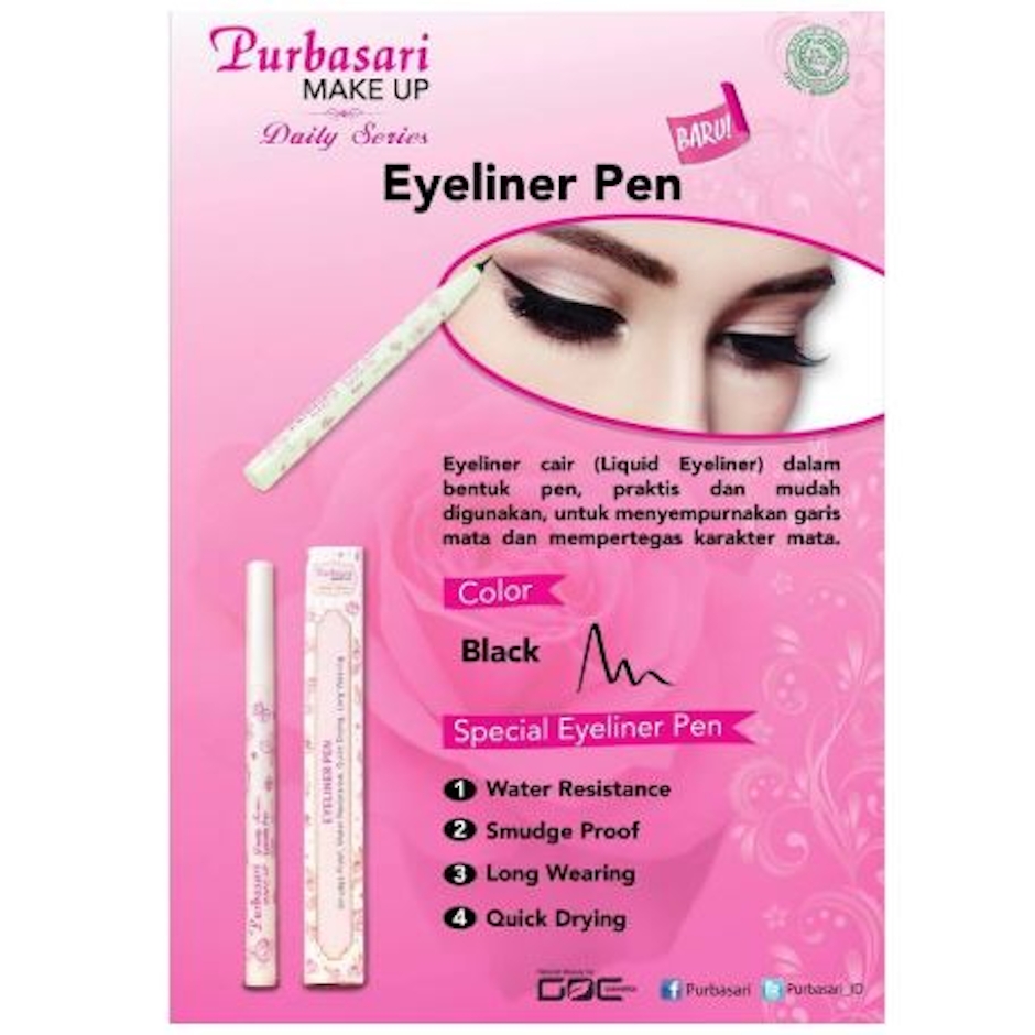 Purbasari Eyeliner Pen Daily Series Translation missing: id.activerecord.decorators.item_part_image/alt