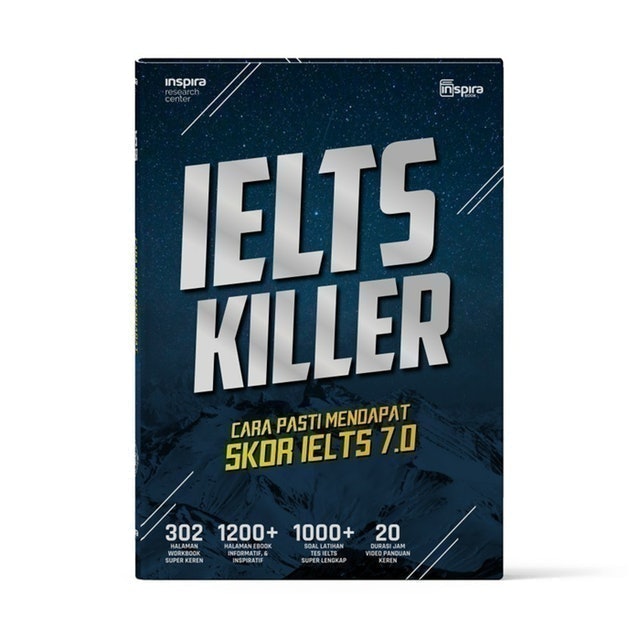 Inspira Book IELTS Killer Cara Pasti Mendapat Skor IELTS 7.0 Translation missing: id.activerecord.decorators.item_part_image/alt
