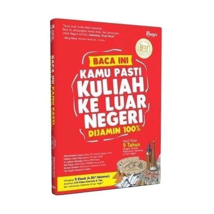 Inspirabook Baca ini Kamu Pasti Kuliah ke Luar Negeri Dijamin 100% Translation missing: id.activerecord.decorators.item_part_image/alt