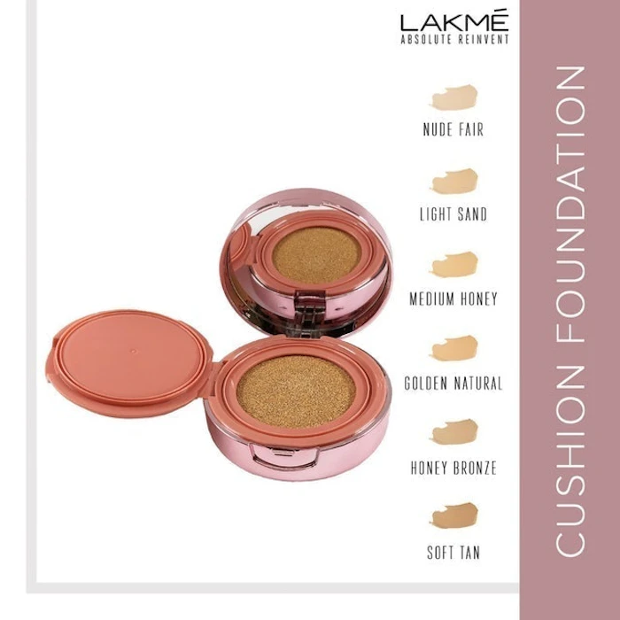 Lakme 9To5 Reinvent Primer + Matte Cushion Foundation Translation missing: id.activerecord.decorators.item_part_image/alt