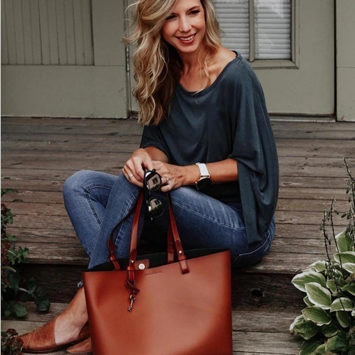 Fossil Rachel Tote - Brown Translation missing: id.activerecord.decorators.item_part_image/alt
