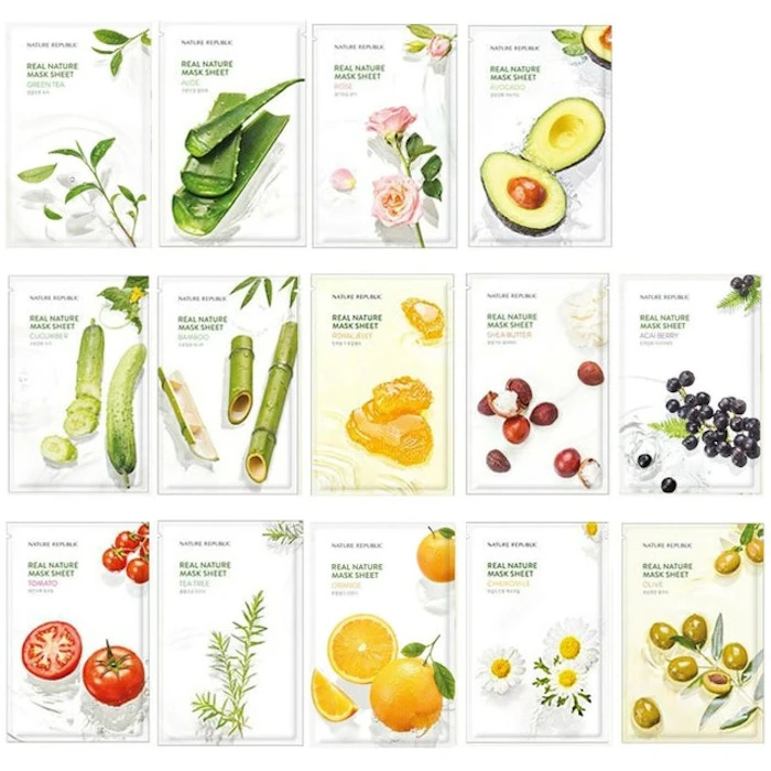 Nature Republic Real Nature Mask Sheet Translation missing: id.activerecord.decorators.item_part_image/alt