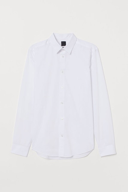 H&M Easy-iron Shirt Slim Fit Translation missing: id.activerecord.decorators.item_part_image/alt