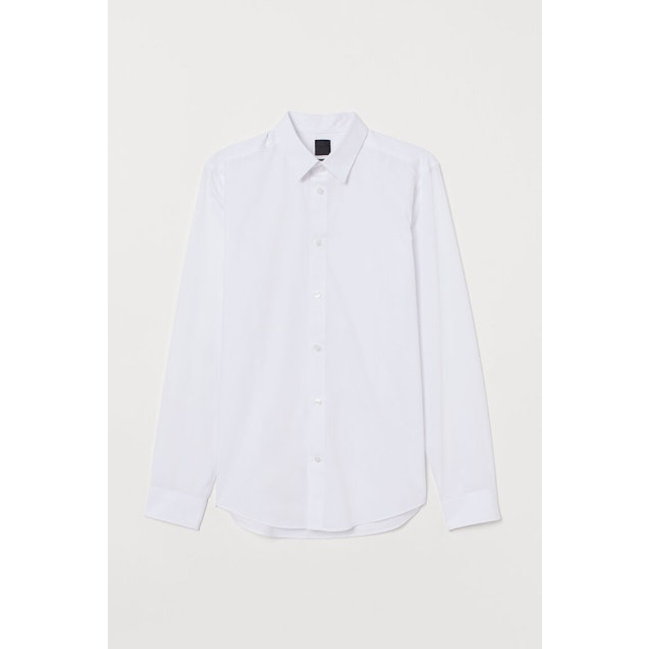 H&M Easy-iron Shirt Slim Fit Translation missing: id.activerecord.decorators.item_part_image/alt
