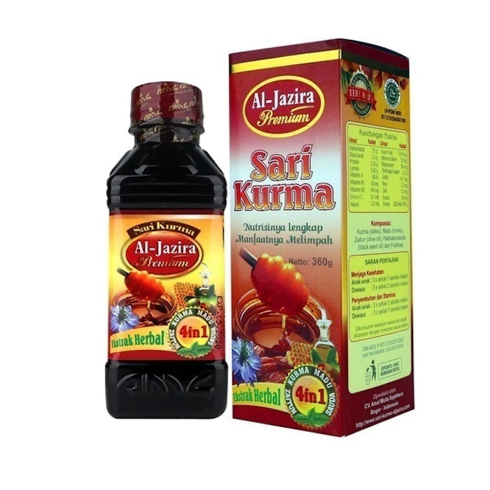Amal Mulia Sejahtera Al-Jazira Premium Sari Kurma 4 in 1 Translation missing: id.activerecord.decorators.item_part_image/alt