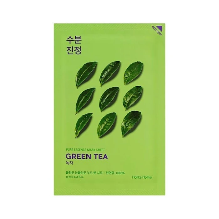 Holika Holika Pure Essence Mask Sheet - Green Tea Translation missing: id.activerecord.decorators.item_part_image/alt