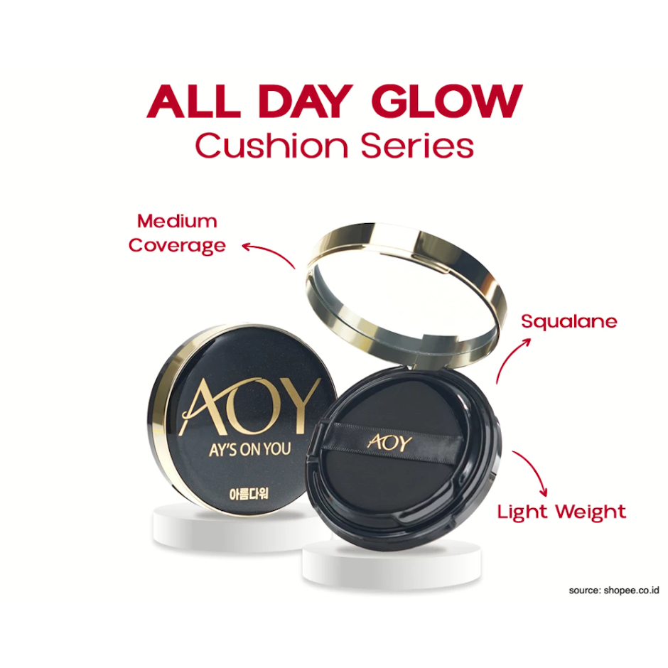 PT Indonesia Melihat Kamu AY’S ON YOU All-Day Glow Cushion Series Translation missing: id.activerecord.decorators.item_part_image/alt