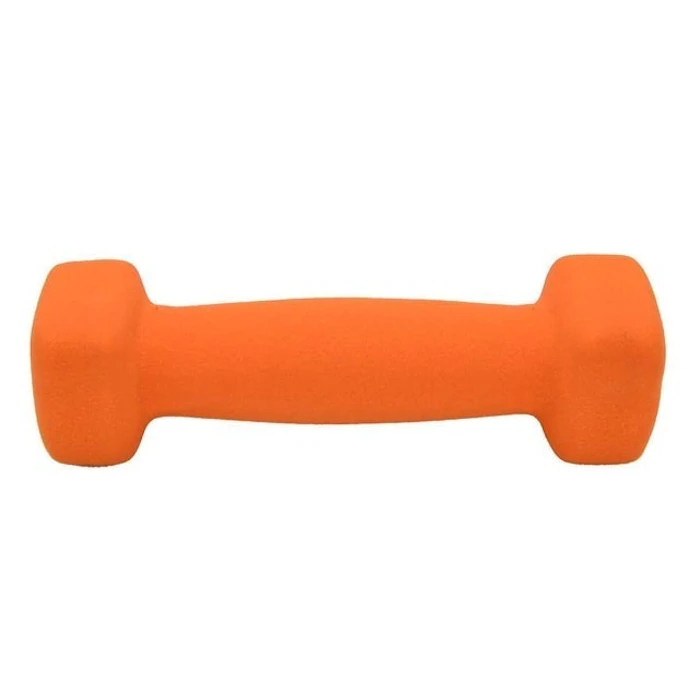Bfit Neoprene Dumbbell 1kg - Neon Orange 1pcs Translation missing: id.activerecord.decorators.item_part_image/alt
