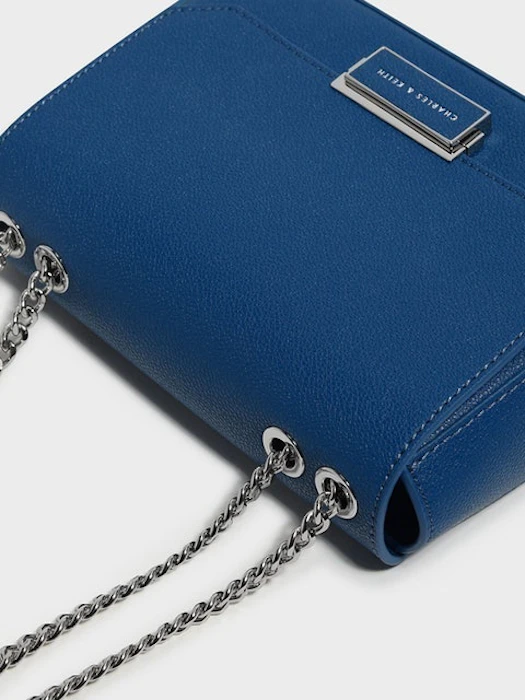 Charles & Keith Classic Push-Lock Crossbody Bag Translation missing: id.activerecord.decorators.item_part_image/alt