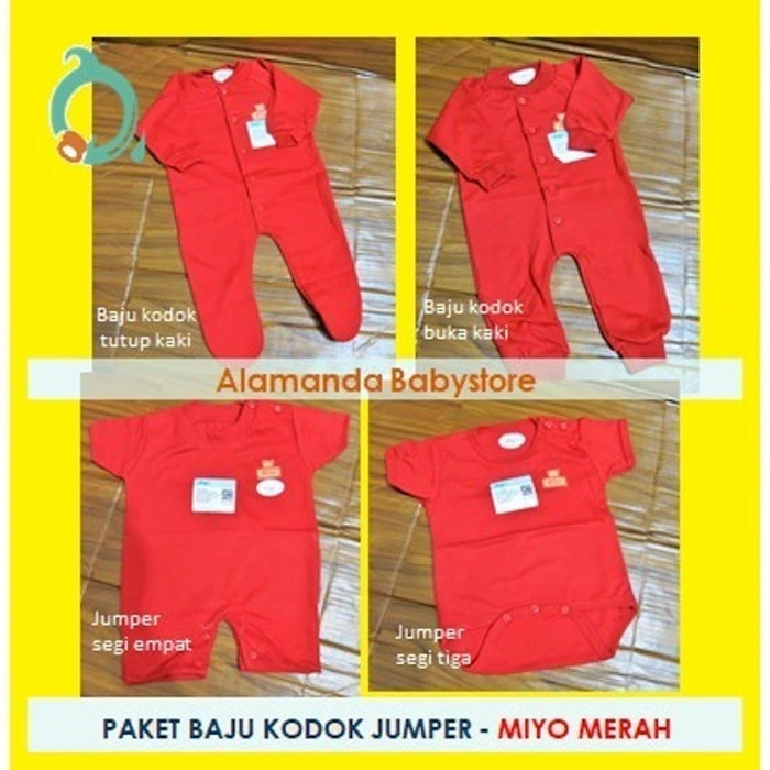 Miyo Paket Baju Kodok Jumper Newborn Translation missing: id.activerecord.decorators.item_part_image/alt