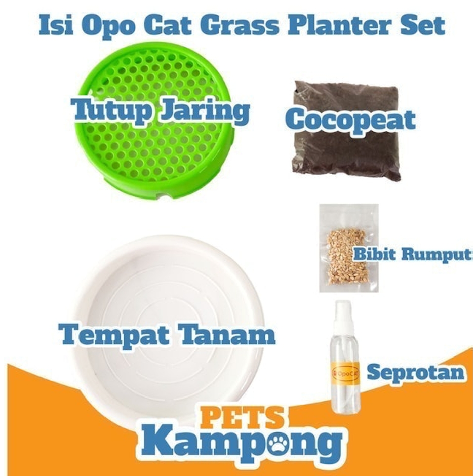 Opo CAT Cat Grass Planter Translation missing: id.activerecord.decorators.item_part_image/alt
